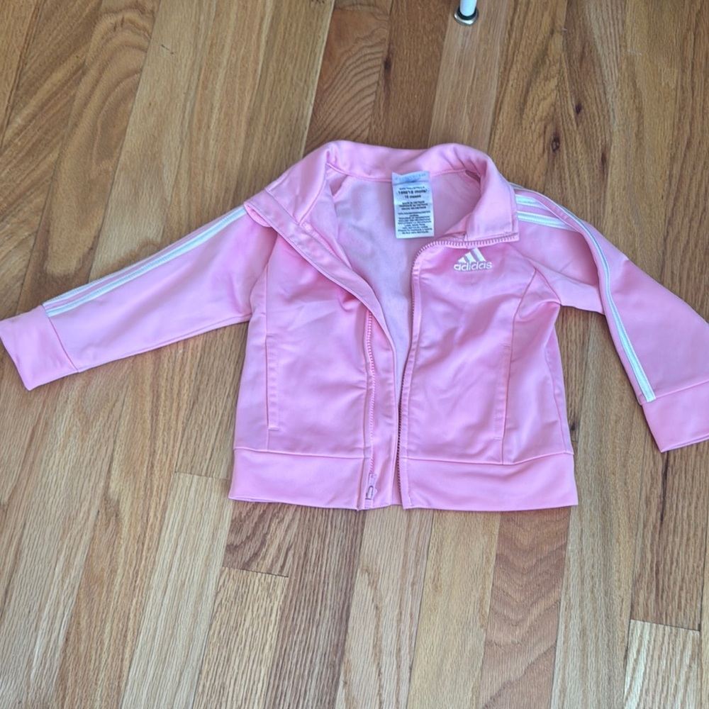 Adidas Infant Pink Track suit